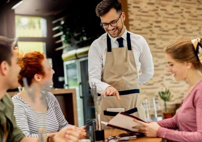 Job Offers for Waiter in Tirana