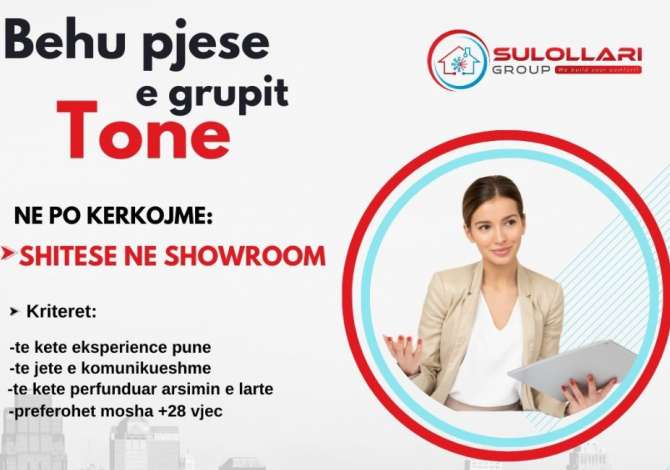 Job Offers for Sales in Tirana