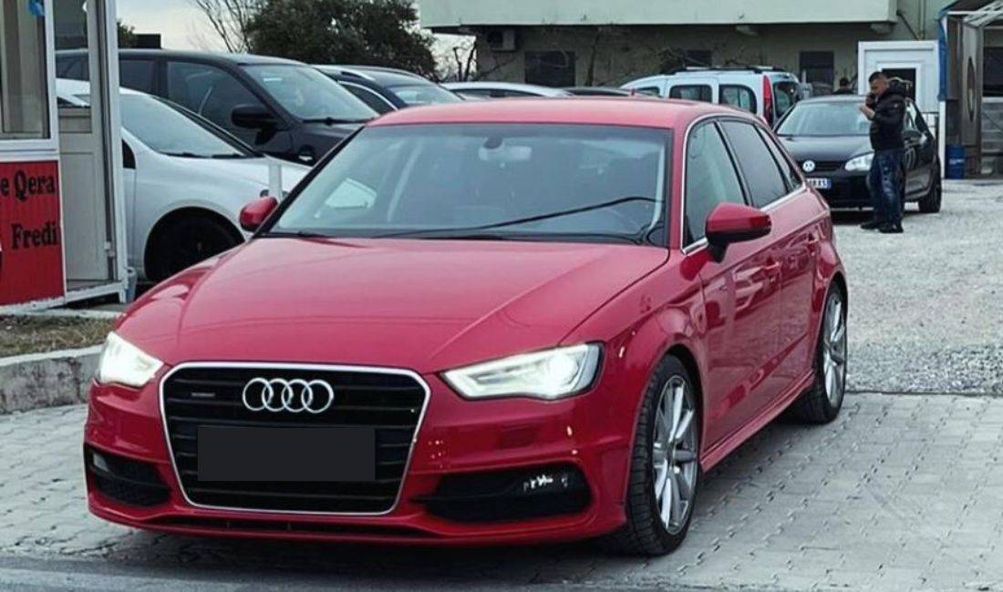 Jepet me qera makina Audi A3 S line me cmim 60 euro dita Aeroport,Rinas