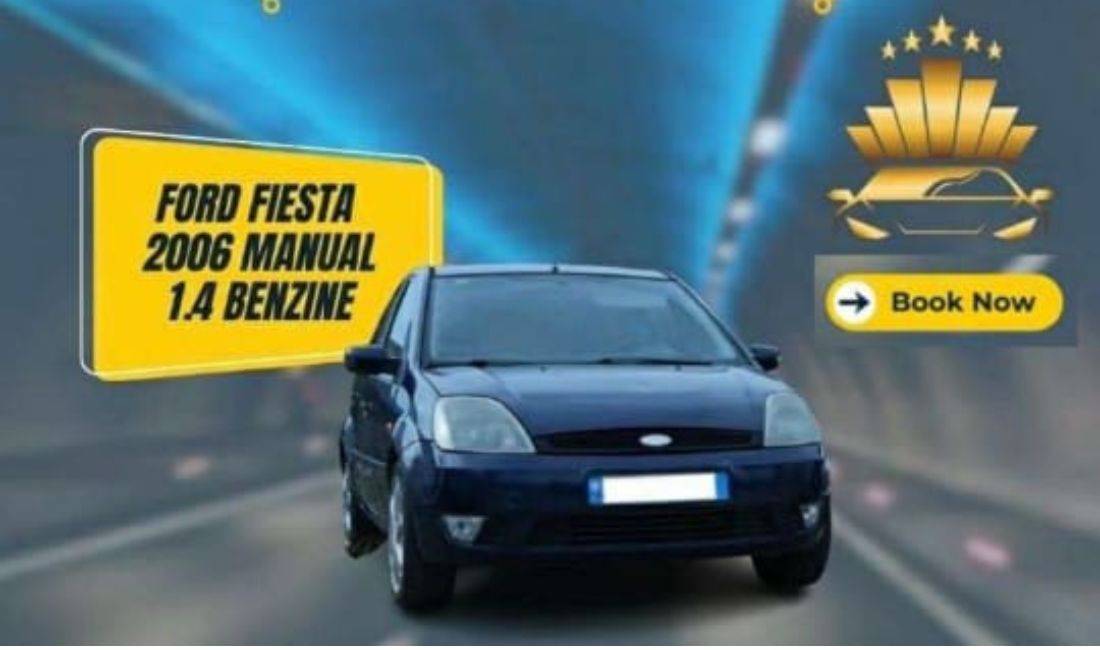 Makina me qera ford fiesta duke nisur nga 28 euro dita