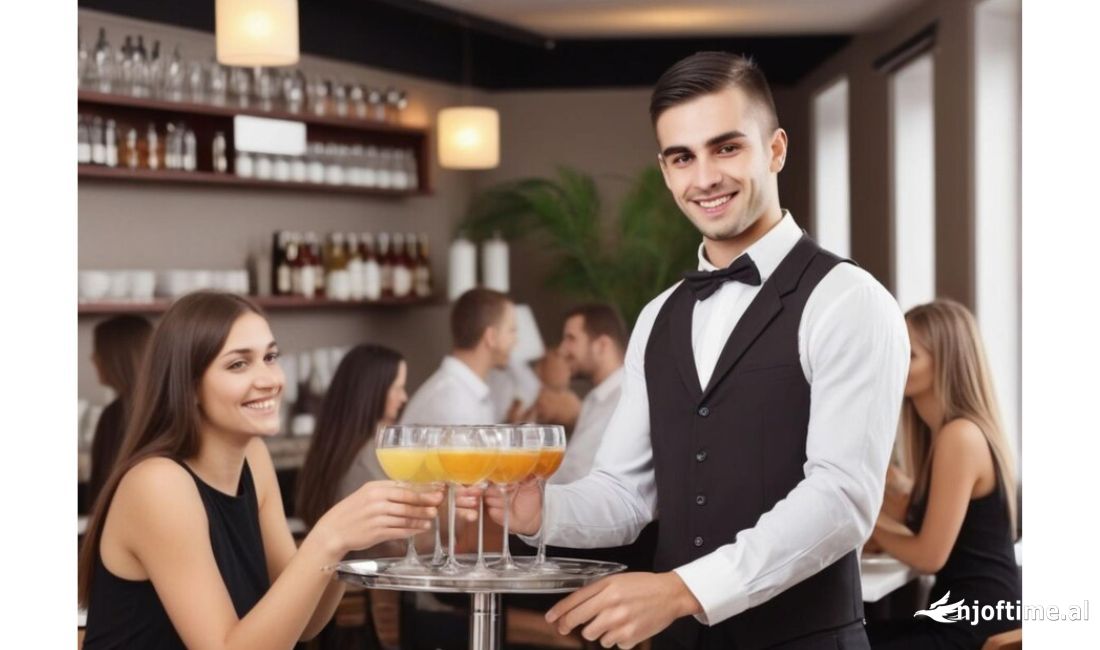 Njoftime Pune ne Tirane, Profesioni Kamarier/e , Fillestar/Pak eksperience, Pagesa 40,000  Leke.