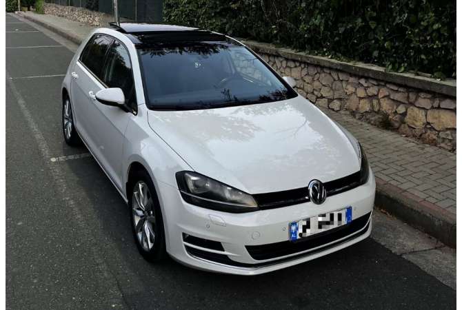 Makina me qera  ne Rinas Tirane Volkswagen Golf 7 me cmim 45 euro dita 
