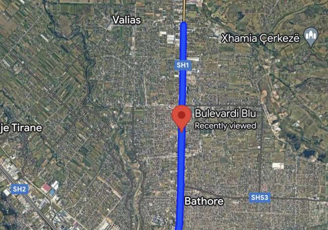 Truall ose Toke ne Tirane - 42,075 Euro