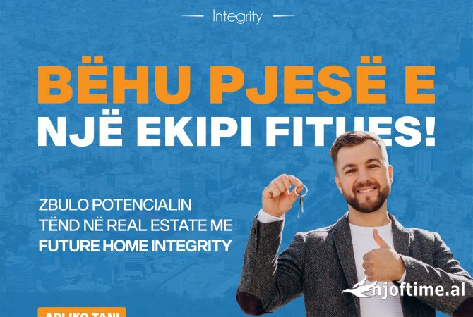 Njoftime Pune per Konsulent Imobiliar ne Tirane