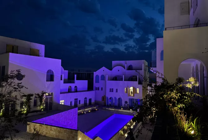 Shitet, Apartament 1+1+2 Poste Parkimi, Kompleksi Santorini, Drimadhë.