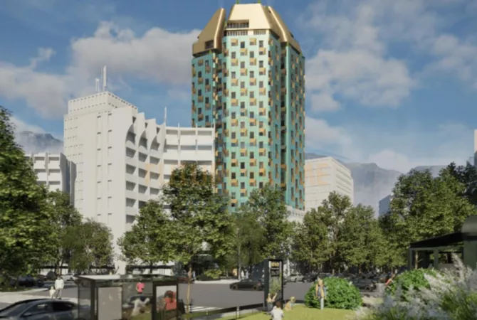 Shtepi ne shitje Apartament ne Tirane, 1+1, Mobilimi Bosh, pa mobiluar, Pagesa 241,000  Euro.