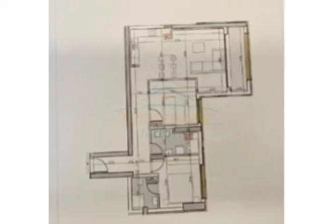 Shtepi ne shitje Apartament ne Tirane, 2+1, Mobilimi Bosh, pa mobiluar, Pagesa 382,602  Euro.