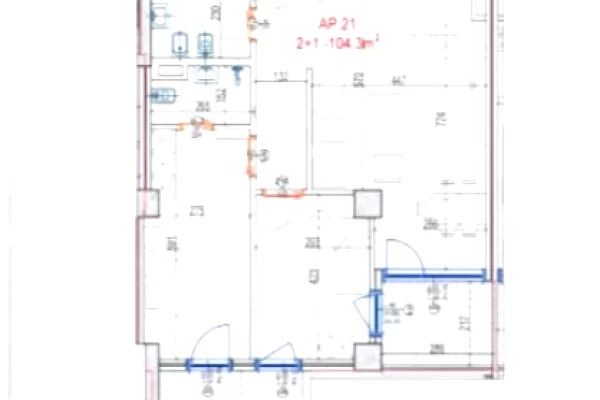 Shtepi ne shitje Apartament ne Tirane, 2+1, Mobilimi Bosh, pa mobiluar, Pagesa 186,150  Euro.