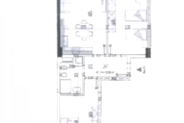 Shtepi ne shitje Apartament ne Tirane, 2+1, Mobilimi Bosh, pa mobiluar, Pagesa 109,946  Euro.