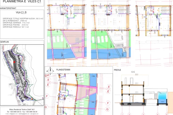 Shtepi ne shitje Vila Luksoze ne Tirane, 3+1, Mobilimi Bosh, pa mobiluar, Pagesa 494,000  Euro.