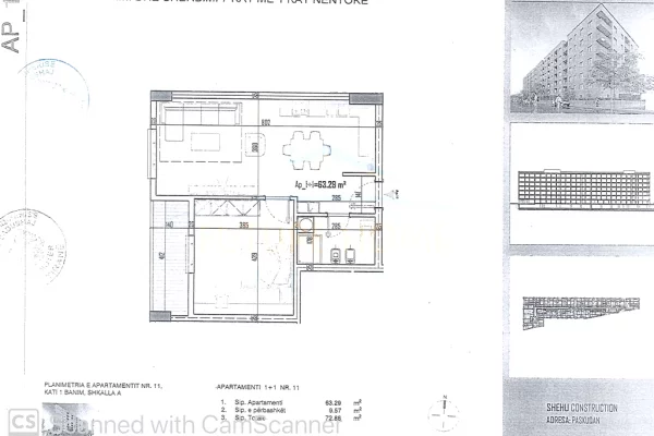 Casa in vendita 1+1 a Tirana - 91,500 Euro