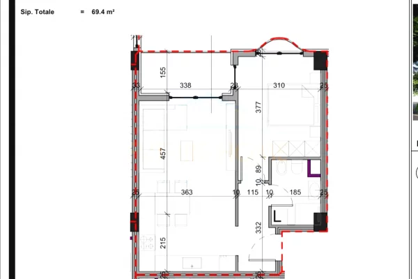 Casa in vendita 1+1 a Tirana - 83,300 Euro