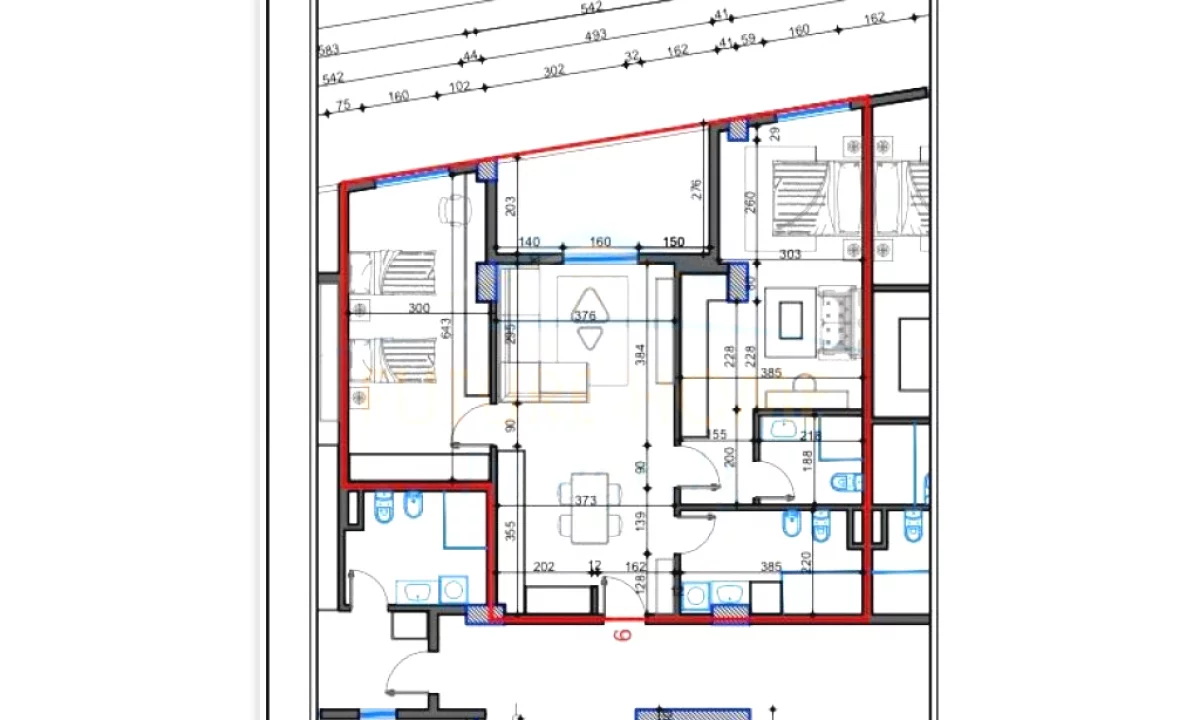 Appartamento in vendita a Tirana 2+1, Vuoto