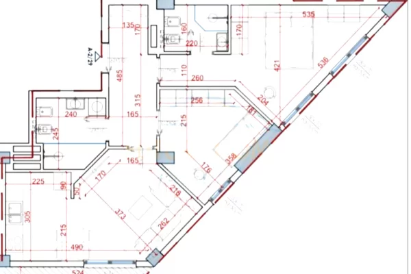 Shtepi ne shitje Apartament ne Tirane, 2+1, Mobilimi Bosh, pa mobiluar, Pagesa 127,517  Euro.
