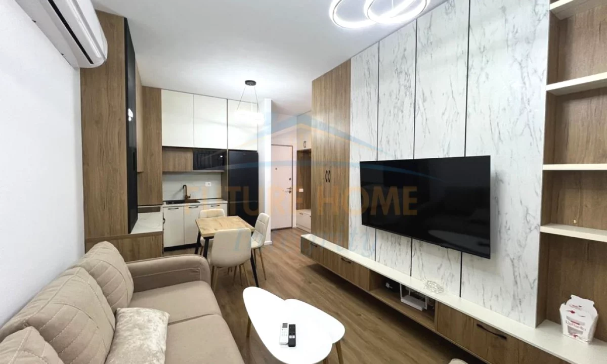 Shtepi me qera Apartament ne Tirane, 1+1, Mobilimi E mobiluar, Pagesa 45,000  Leke.