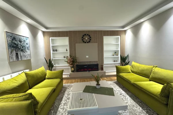 Shtepi me qera Apartament ne Tirane, 1+1, Mobilimi E mobiluar, Pagesa 80,000  Leke.
