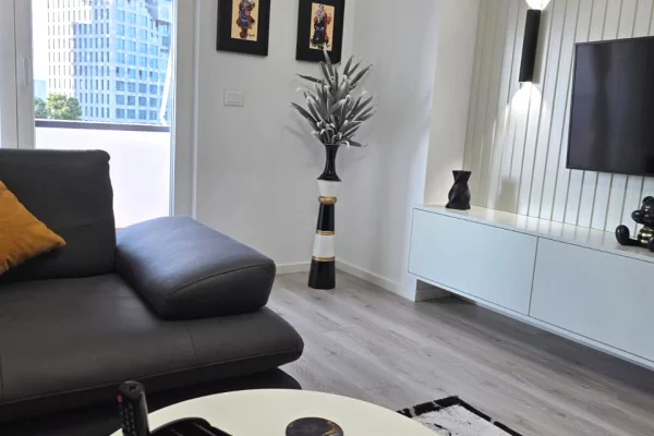 House for Rent Apartment in Tirana, 1+1, Furniture Furnished, Payment 1,100  Euro.
