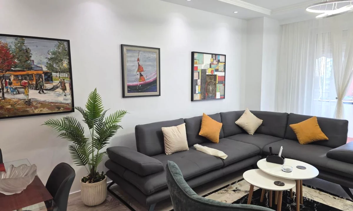 House for Rent Apartment in Tirana, 1+1, Furniture Furnished, Payment 1,100  Euro.