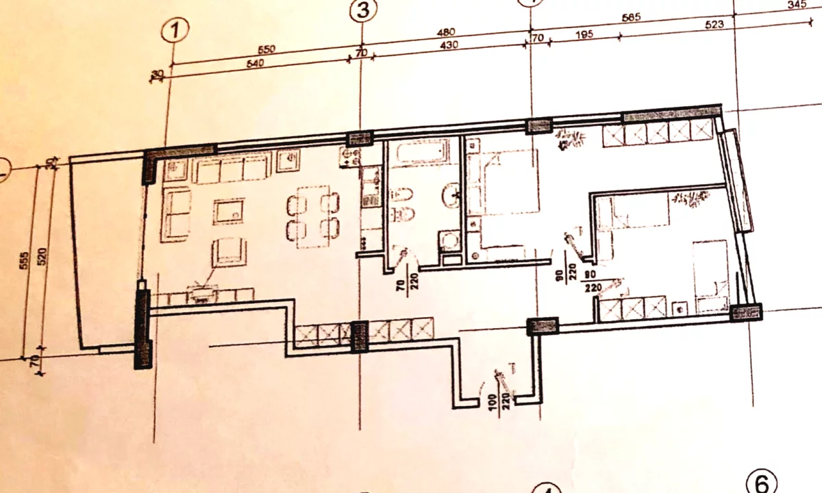Shtepi ne shitje Apartament ne Tirane, 2+1, Mobilimi E mobiluar, Pagesa 14,000,000  Leke.