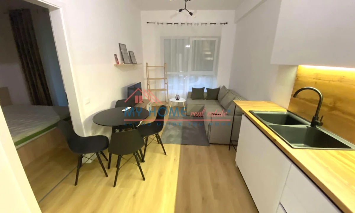 Shtepi me qera Apartament ne Tirane, 1+1, Mobilimi E mobiluar, Pagesa 45,000  Leke.