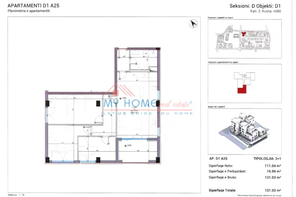 Shtepi ne shitje Apartament ne Himare, 3+1, Mobilimi Bosh, pa mobiluar, Pagesa 419,000  Euro.