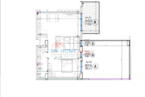 Apartament 2+1 ne shitje Residenca Kodra e Diellit ne Tirane
