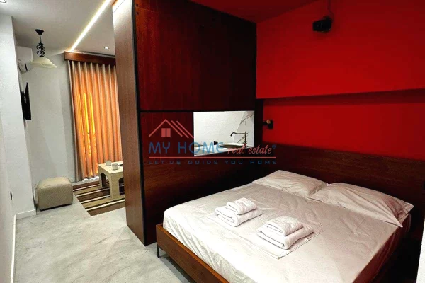 Shtepi me qera Apartament ne Tirane, Garsoniere, Mobilimi E mobiluar, Pagesa 55,000  Leke.