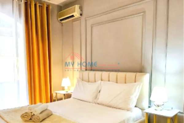 Shtepi me qera Apartament ne Tirane, 1+1, Mobilimi E mobiluar, Pagesa 60,000  Leke.