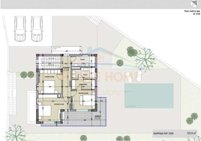 Shtepi ne shitje Vila Luksoze ne Tirane, 4+1, Mobilimi Bosh, pa mobiluar, Pagesa 1,200,000  Euro.