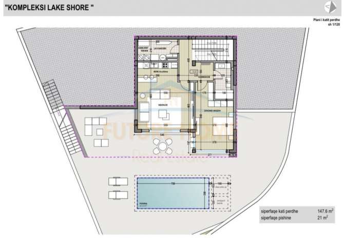 Shtepi ne shitje Vila Luksoze ne Tirane, 4+1, Mobilimi Bosh, pa mobiluar, Pagesa 852,000  Euro.