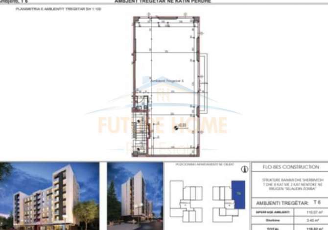 Business Property in Sale 1+1 in Tirana - 250,000 Euro