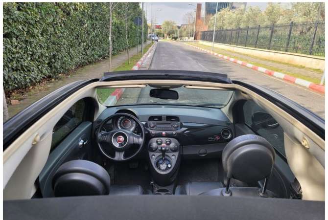 Jepet me qera Makina Fiat 500 Cabrio me cmim ditor duke filluar nga 30 Euro dita