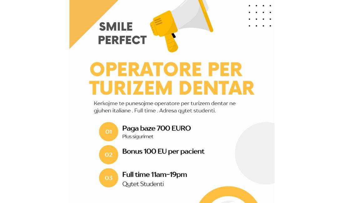 Job Offers in Tirana, Profession Operator/e telefonik , Beginner/Little experience, Payment 700  Euro.
