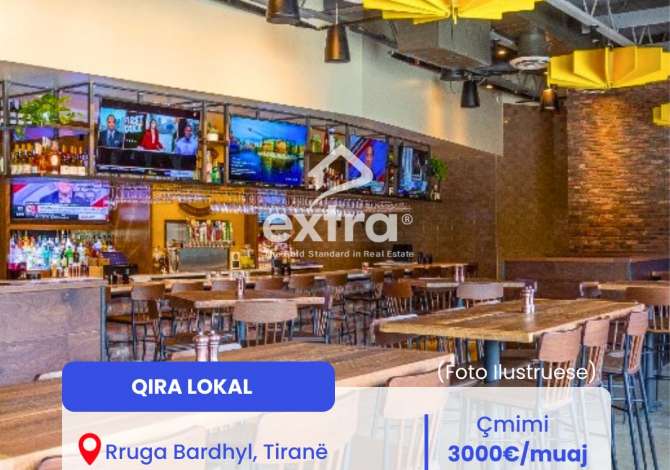 Ambient biznesi me qera 2+1 ne Tirane - 3,000 Euro