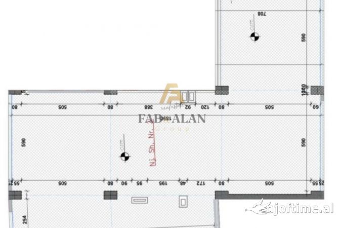 Business Property in Sale 1+1 in Tirana - 600,000 Euro