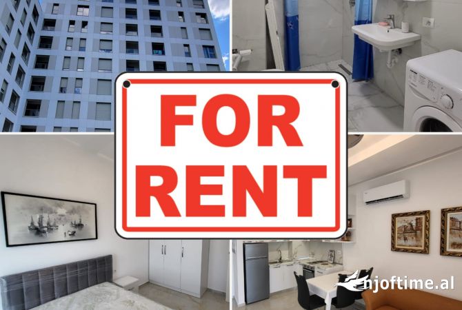 Tiranë, jap me qera apartament 1+1+BLK