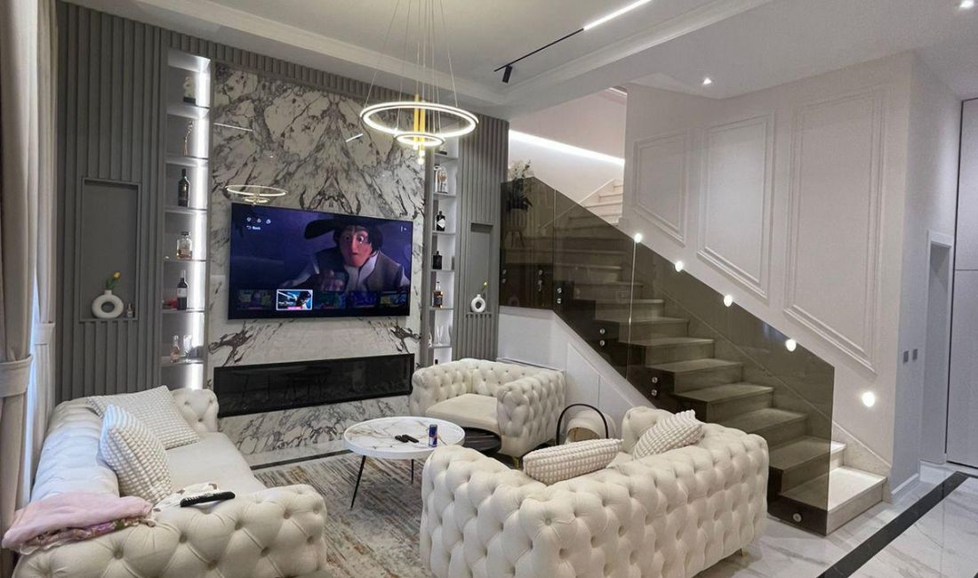 Shtepi ne shitje Duplex(shtepi me 2 kate) ne Tirane, 3+1, Mobilimi E mobiluar, Pagesa 450,123  Euro.