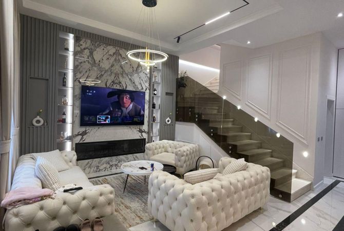 Duplex Luks ne Shitje 3+1+2T+2bllk+3🅿️ 450,000€ Kodra e Diellit, Tirane 