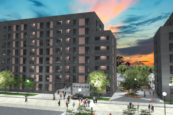 Shtepi ne shitje Apartament ne Tirane, 1+1, Mobilimi Bosh, pa mobiluar, Pagesa 85,000  Euro.