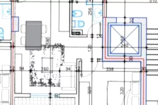 Shtepi ne shitje Apartament ne Tirane, 1+1, Mobilimi Bosh, pa mobiluar, Pagesa 54,000  Euro.