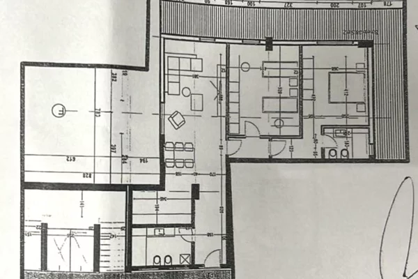 Shtepi ne shitje Apartament ne Himare, 2+1, Mobilimi Bosh, pa mobiluar, Pagesa 600,000  Euro.