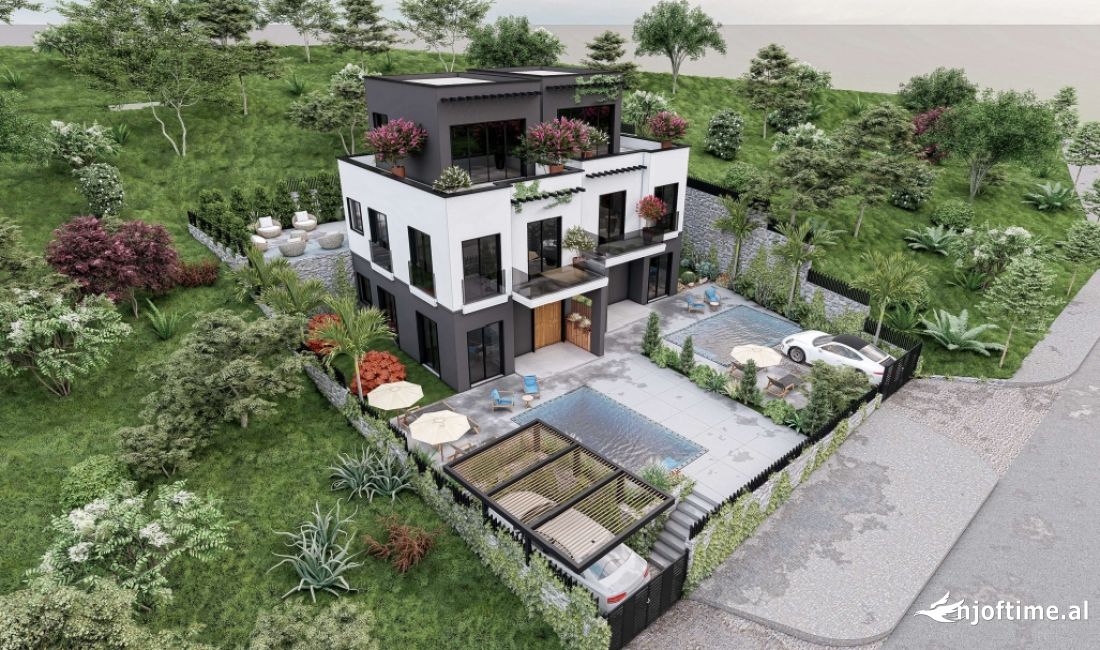 Shtepi ne shitje Vila Luksoze ne Vlore, 3+1, Mobilimi Pjeserisht e mobiluar, Pagesa 560,000  Euro.