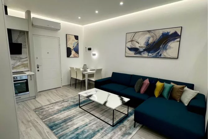 Shtepi ne shitje Apartament ne Tirane, 1+1, Mobilimi E mobiluar, Pagesa 85,000  Euro.