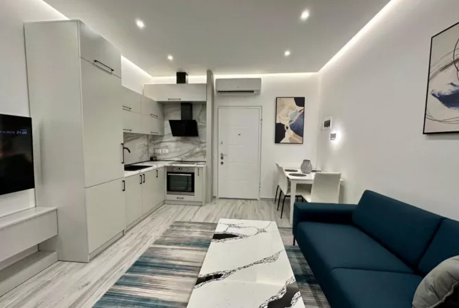 Shtepi ne shitje Apartament ne Tirane, 1+1, Mobilimi E mobiluar, Pagesa 85,000  Euro.