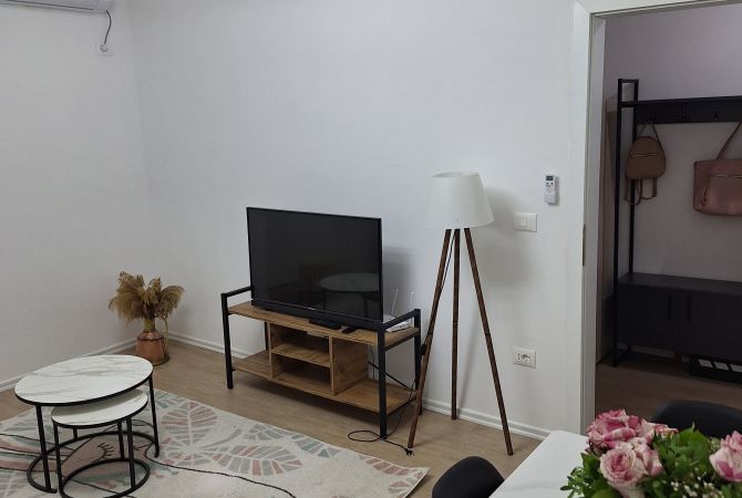 Shtepi me qera Apartament ne Tirane, 1+1, Mobilimi E mobiluar, Pagesa 600  Euro.