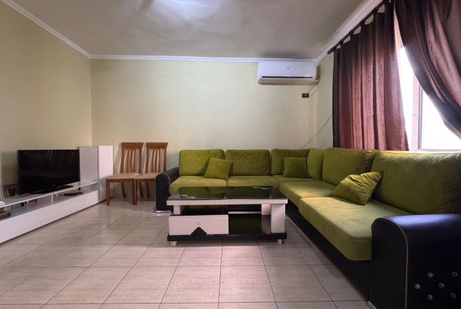 Shtepi me qera Apartament ne Tirane, 1+1, Mobilimi E mobiluar, Pagesa 50,000  Leke.