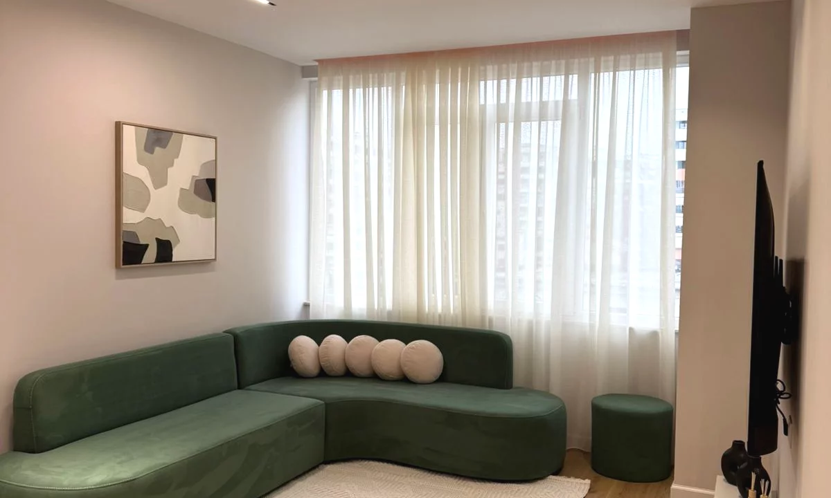 Shtepi ne shitje Apartament ne Tirane, 1+1, Mobilimi E mobiluar, Pagesa 121,000  Euro.