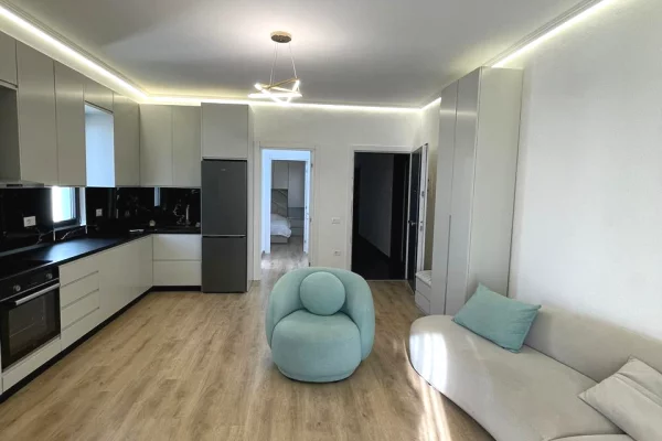 Shtepi ne shitje Apartament ne Tirane, 1+1, Mobilimi E mobiluar, Pagesa 155,000  Euro.