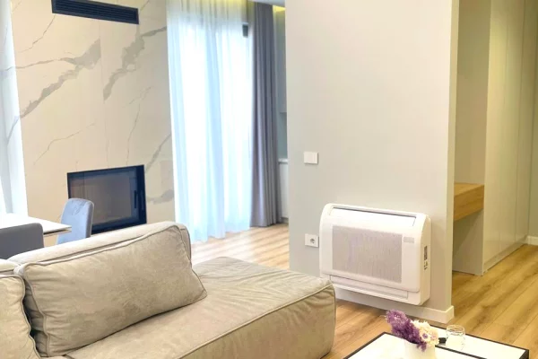 Shtepi me qera Apartament ne Tirane, 1+1, Mobilimi E mobiluar, Pagesa 1,150  Euro.