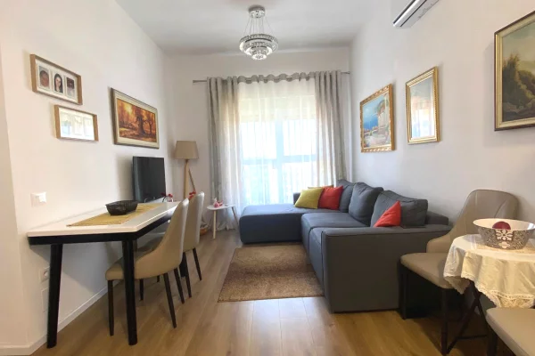 Shtepi ne shitje Apartament ne Tirane, 1+1, Mobilimi E mobiluar, Pagesa 125,000  Euro.